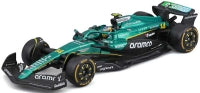 1:43 f1 Aston Martin amr25 2025 Alonso With Helmet