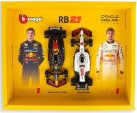 1:43 f1 Red Bull Racing rb21 2025 Verstappen Driver Two Pack