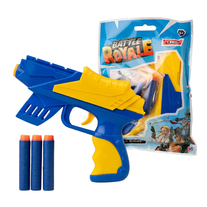 Battle Royal Mine Strike Dart Gun Set - 3 Darts Included, 16 cm, Ages 3+