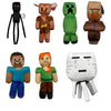 Minecraft 33 cm Plush Toy Collection - Steve, Alex, Villager, Enderman, Creeper, Piglin, Ghost
