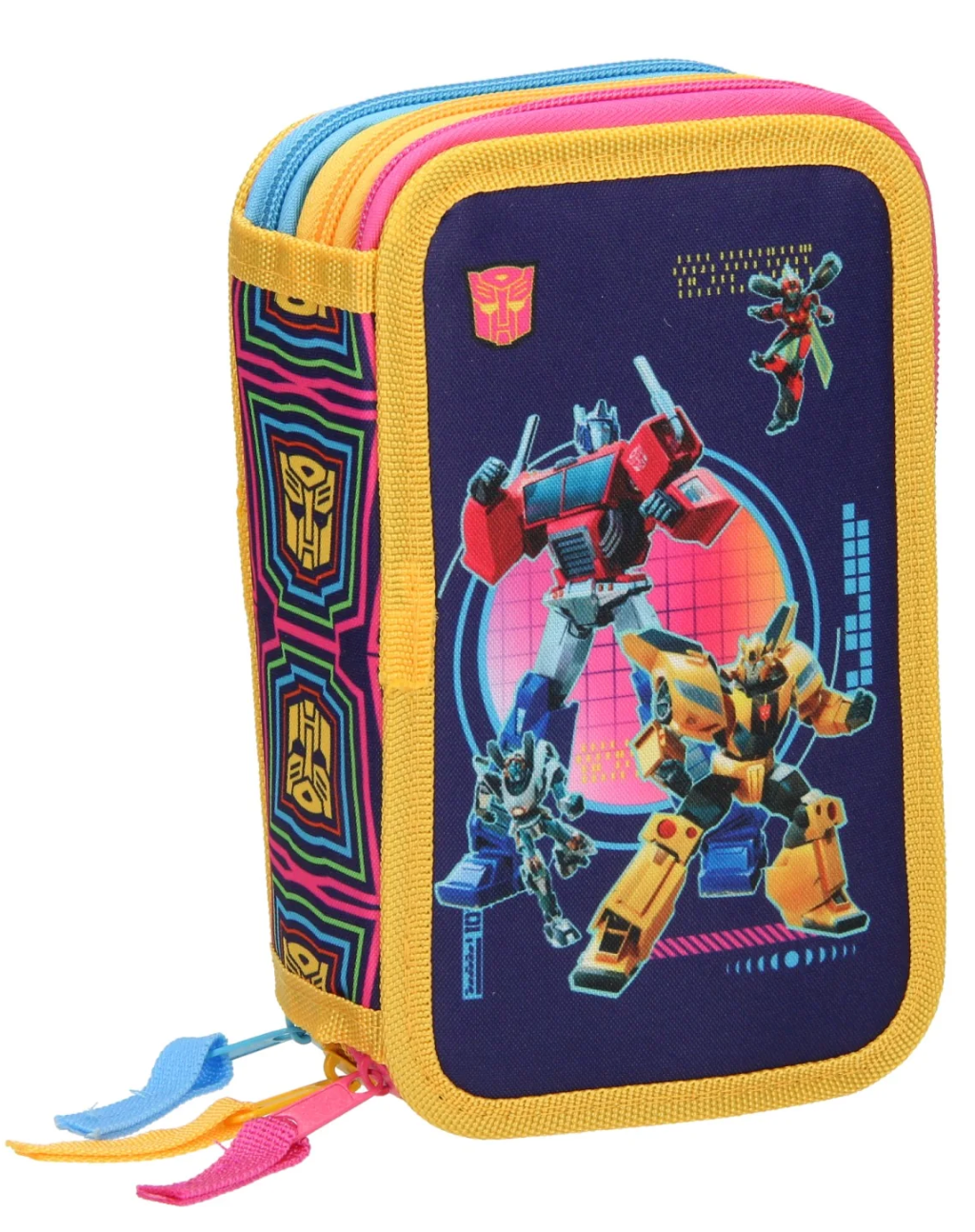 Transformers Triple Layered Pencil Case