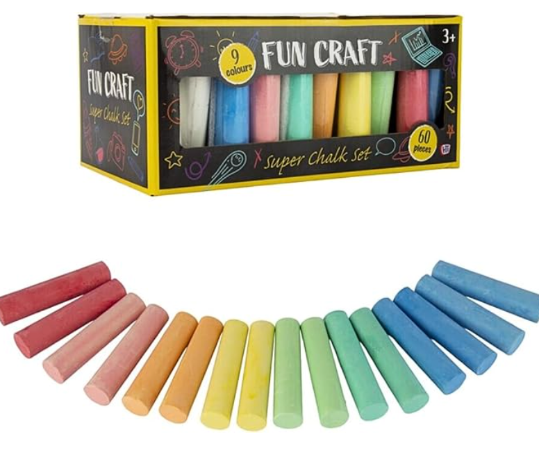 60pc chalk set
