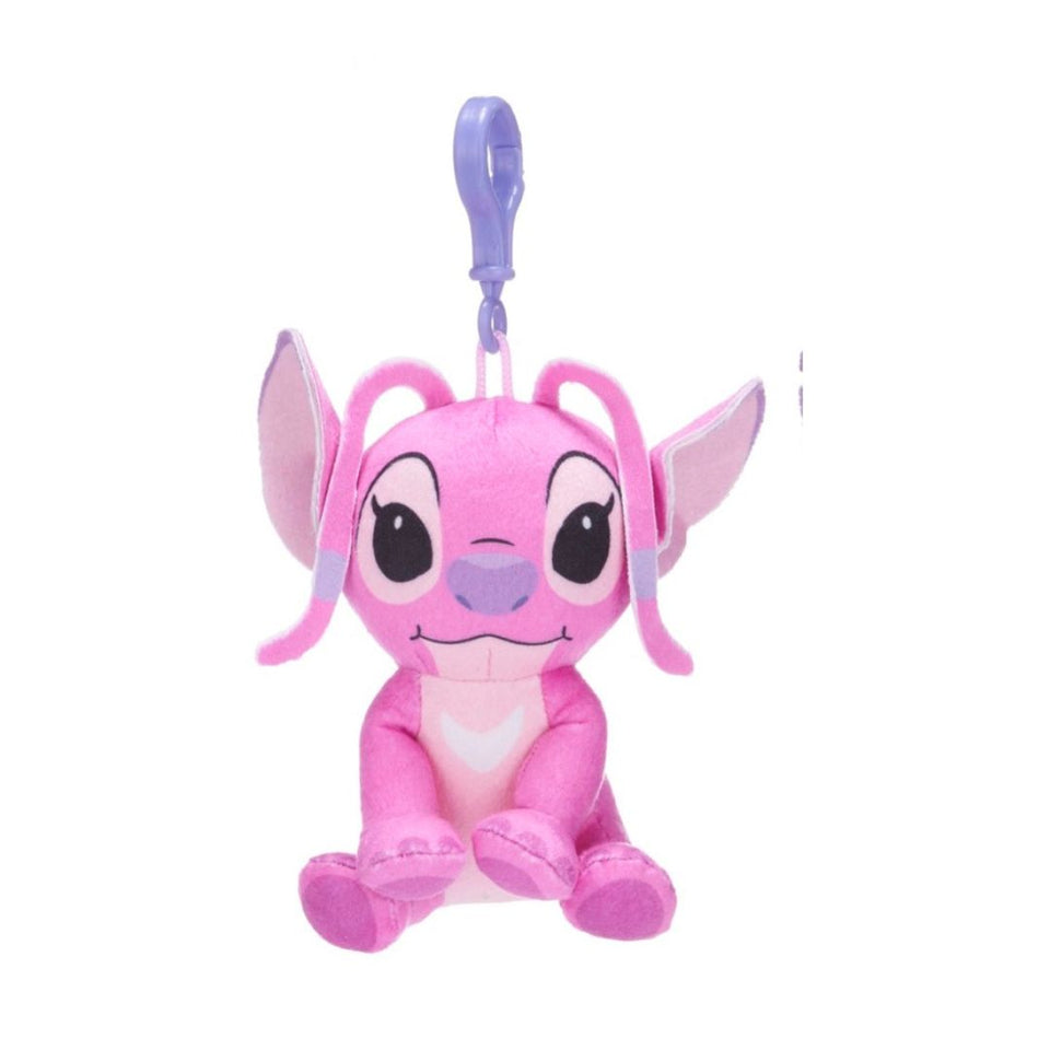 Unclejay's 11.5cm Disney Lilo & Stitch Plush Toy Keyring Bag Clips - Lilo, Stitch, and Leroy Variations