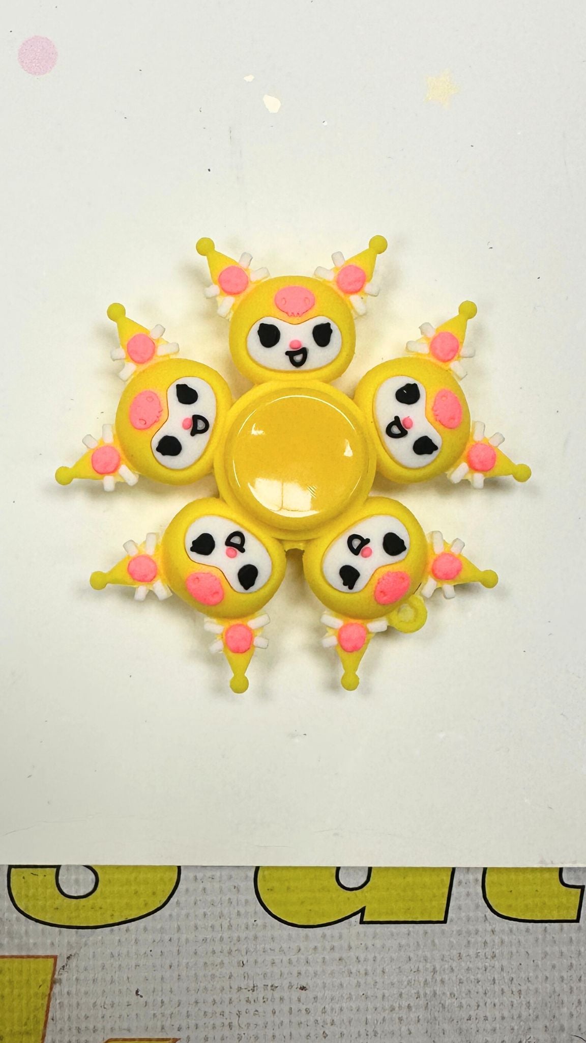 Unclejay's Fun Fidget Spinner with Faces - Classic Fidget Fun Stress Relief Toy