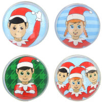 Ball Jet 3.3cm Elfin Around 4 Assorted