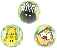 Ball Jet 3.3cm Jungle 4 Assorted Cols