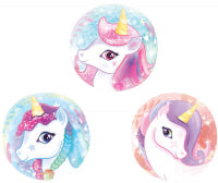 Ball Jet 3.3cm Unicorn 4 Assorted Cols