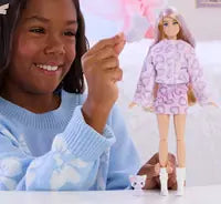 Barbie Reveal Cutie Reveal Doll: Sweet Bows Purple Kitten