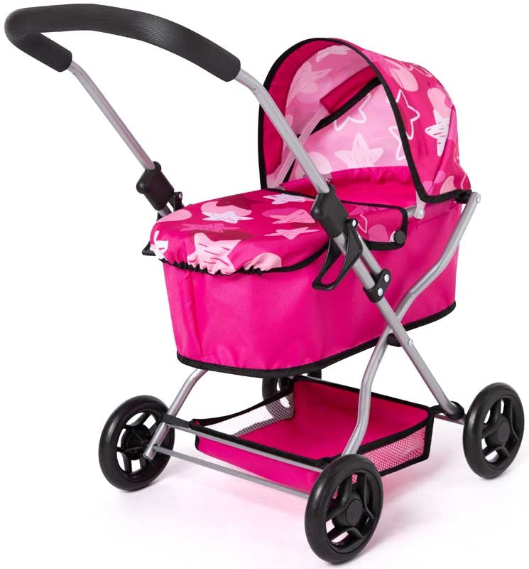 Bayer Design Dolls Pram Go - Pink
