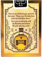 Bicycle Bourbon Playing Cards
