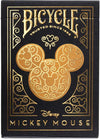 Bicycle Disney Black And Gold Mickey