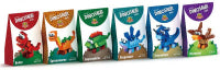Blocks Dinosaur Kit 6 Assorted