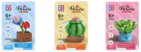 Blocks Flowers Kit 12cm Assorted