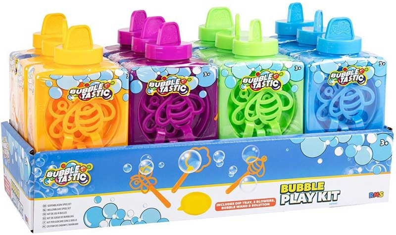 Bubble Play Set 465ml Assorted