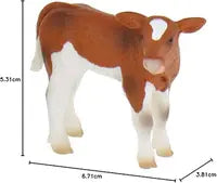 Bullyland - Calf Mona Brown/white 62630