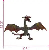 Bullyland - Dragon Flying Red-brown 75591