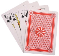 Cards Playing Gigantic 20.5cm x 28cm