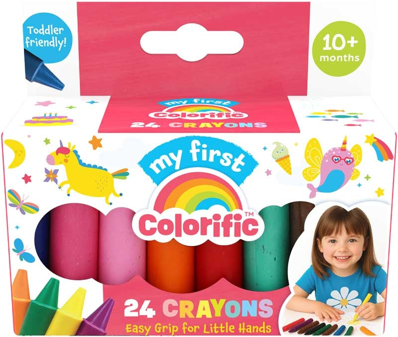 Colorific - My First Crayons 24