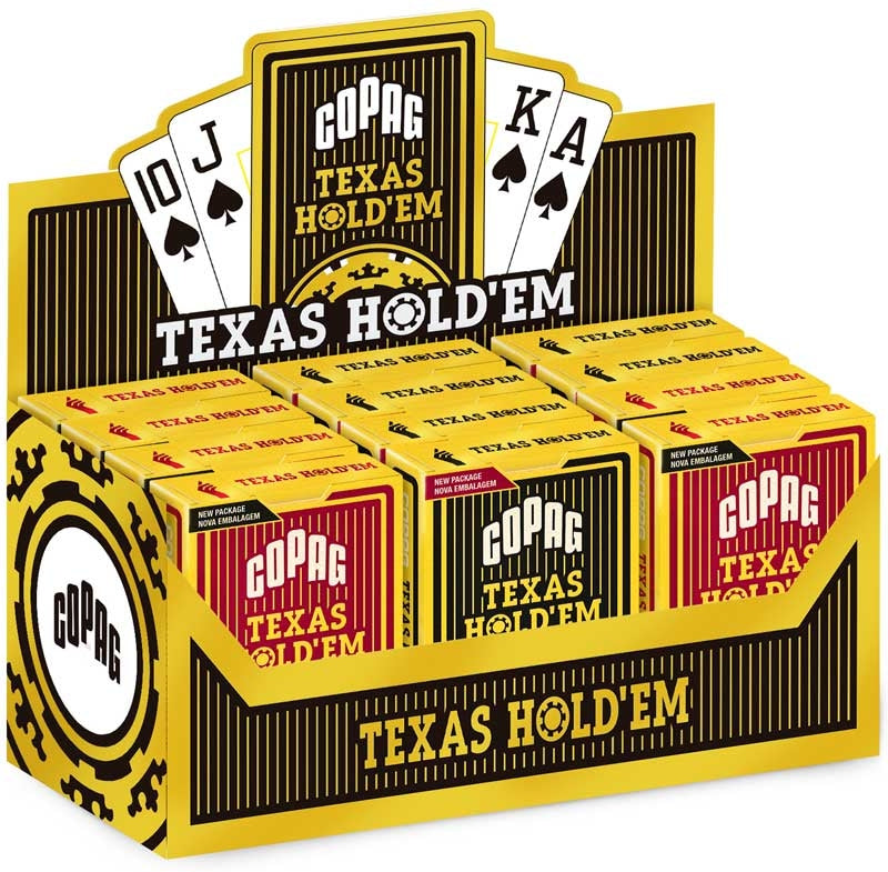 Copag Texas Holdem Gold Assorted