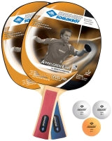 Donic Appelgren 300 Table Tennis Paddle & Balls Set