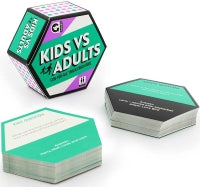 Family Card Game - Kids Vs Adults