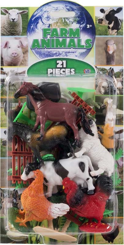 Farm Animals 21pcs