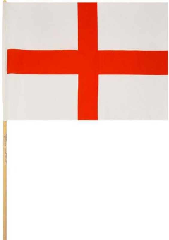 Flag Hand St George 45 x 30cm Nylon
