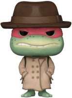 Funko Pop Movies: Tmnt- Raphael W/coat & Hat