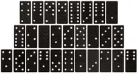 Henbrandt Classic Dominoes Set With 28 Pieces In Wooden Box