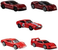 Hot Wheels Basic Car 5 Pack: Ferrari
