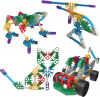 Knex Classics 125 Pc - 10 Model - Beginner Builds Building S