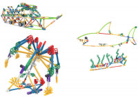 Knex Classics 700 Pc - 40 Model Mega Models Building Set