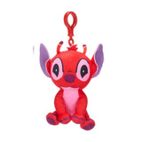 Unclejay's 11.5cm Disney Lilo & Stitch Plush Toy Keyring Bag Clips - Lilo, Stitch, and Leroy Variations