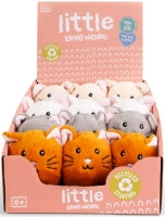 Little Living Nature Play Cat Pet Plush Assorted