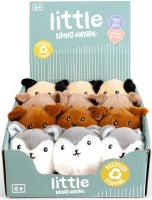 Little Living Nature Play Dog Pet Plush Assorted