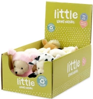 Little Living Nature Play Farm Animal Plush Assorted