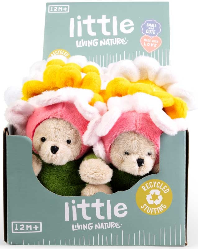little-living-nature-play-flower-plush-assorted