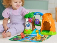 Little People Dinosaur Village & Playmat