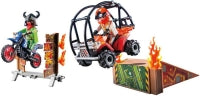 Playmobil 71808 Action Heroes Stunt Show Promo Pack