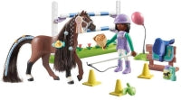Playmobil Horses Of Waterfall - Zoe And Blaze Jumping Arena