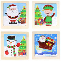Jigsaw Puzzle Wooden Christmas 11 Cm Assorted