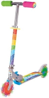 Rainbow Scooter With Flashing Wheels