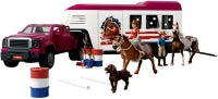 Schleich Dually Truck With Big Horse Trailer