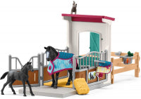 Schleich Horse Box With Mare And Foal