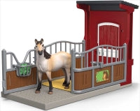 Schleich Ponybox With Mustang Mare