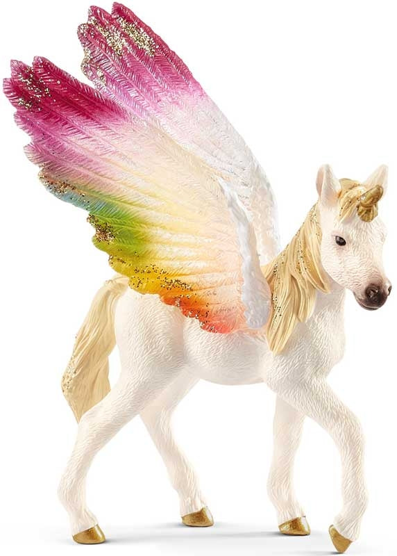 Schleich Winged Rainbow Unicorn Foal