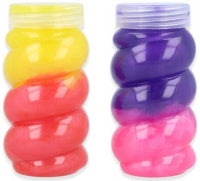 Slime Galaxy Colourful 150g 9.7cm x 5cm 2 Tone Assorted