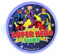 Slime Super Hero 40g 7cm x 2cm Assorted
