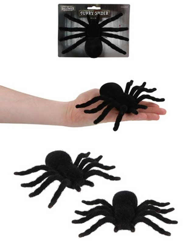 Spider Furry Black