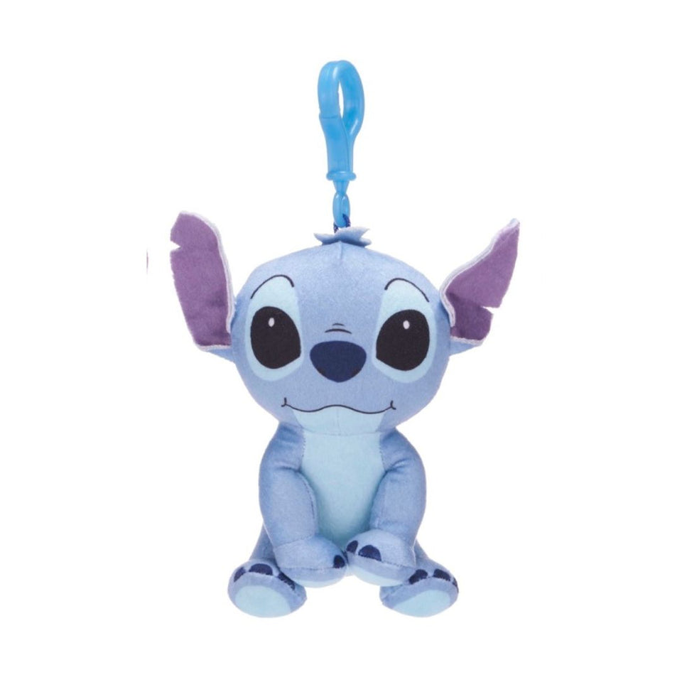 Unclejay's 11.5cm Disney Lilo & Stitch Plush Toy Keyring Bag Clips - Lilo, Stitch, and Leroy Variations